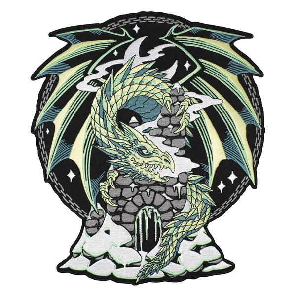 Frost Dragon Back Patch