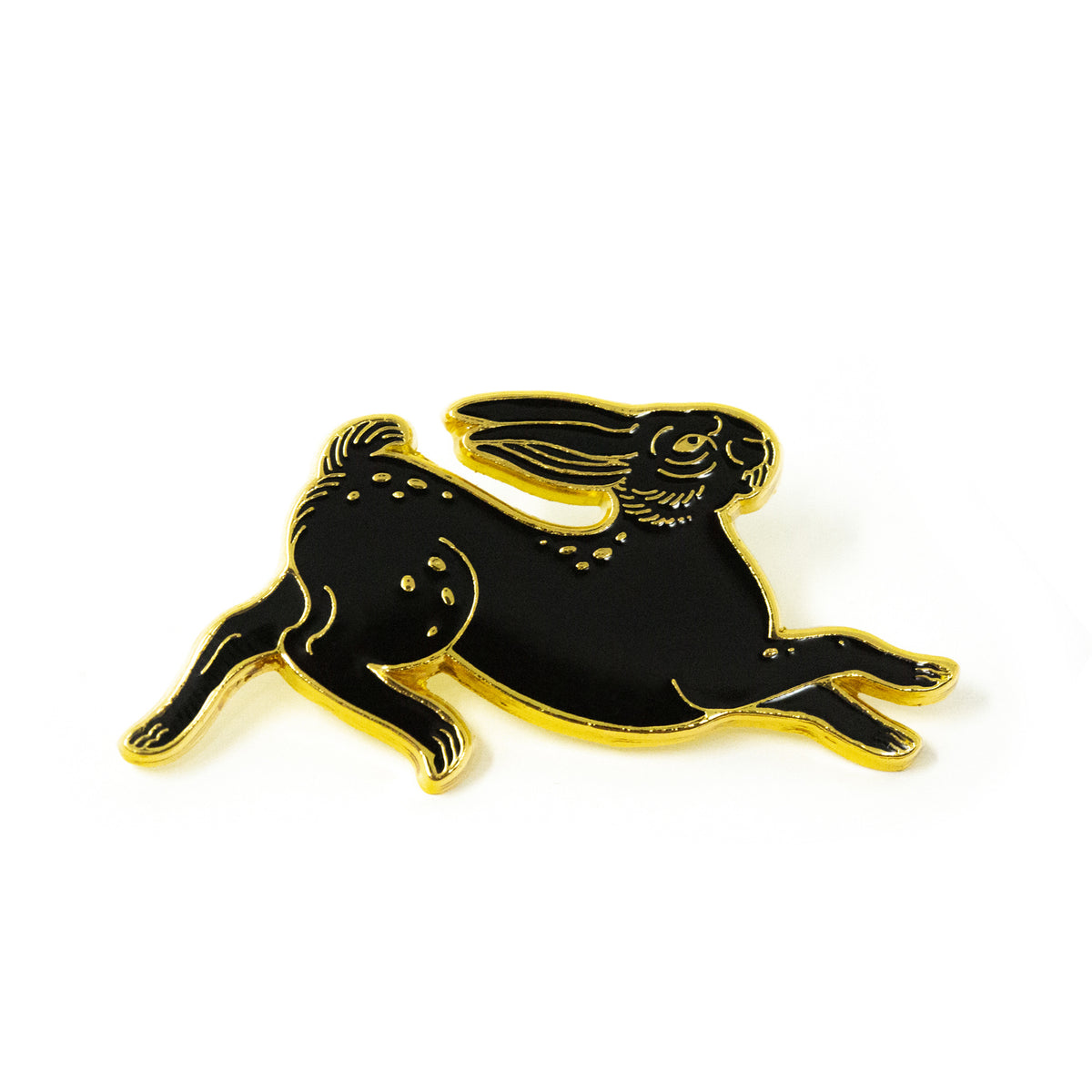 A Fast Rabbit Pin Rabbit Pin – Mean Folk